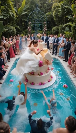 Wedding Cake Disaster: Watch What Happens!