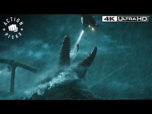 Opening Mosasaurus Attack | Jurassic World: Fallen Kingdom 4k