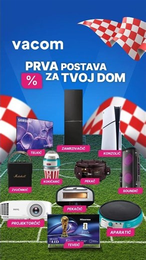 Prva postava za tvoj dom! #SvjetskoPrvenstvo #tv #smarttv