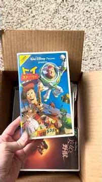 What did I get from eBay??? #physicalmedia #vhs #disney #toystory #aladdin #unboxing #lionking