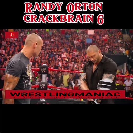 💥 Randy Orton Crackbrain 6 🐍 | Viral RKO Destruction #Shorts