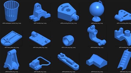 《Creo工业图纸重构全流程：117例从建模到出图实战》大合集-【限时送】CREO8.0源文件--3D模型及2D图纸