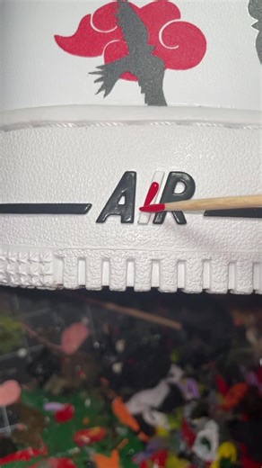 Comment your size 👇 #itachi #drillmusic #naruto #customshoes #fypp | custom shoes