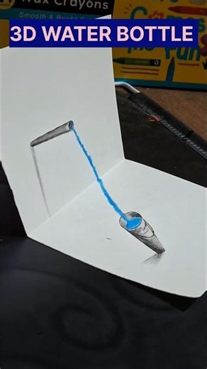 How To Draw a 3D illusion!! #shorts #ytshorts #3dart #viralsongs #ocean art14