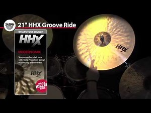 Sabian 21'' HHX Groove Ride- Cymbal Product Demo