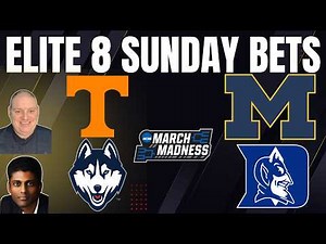 Sunday NCAA Basketball Picks - 3/29/26 l Craig Trapp & Indian Cowboy Elite 8 Predictions