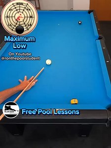 How I execute long draw shots | ron thepoolstudent