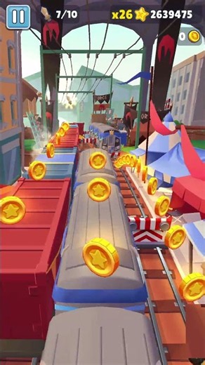 Subway Surfers: No Coin Endless Run Record — The Run Gets Wild #Shorts #SubwaySurfers