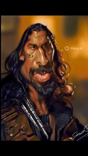 🔥 Ardeth Bay Caricature Art | The Mummy Returns Fan Art | Digital Caricature #shorts