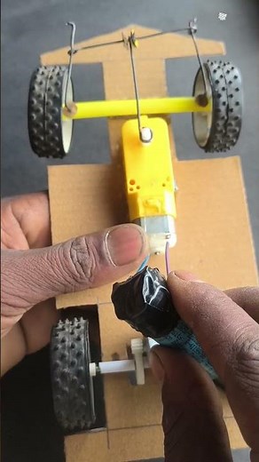 RC Remote control toy cars cardboard build easy homemade