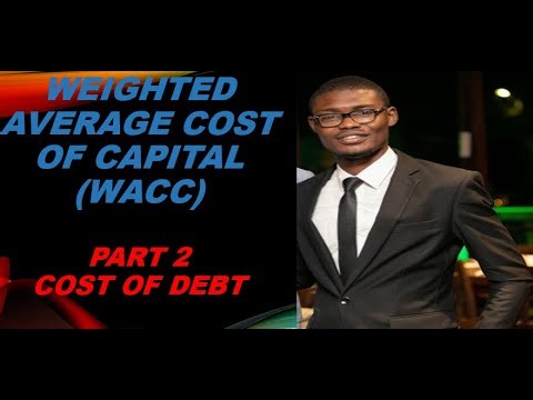 WACC Part 2 Cost of Debt