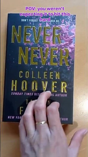 This Colleen Hoover book hit harder than I expected 💔📚