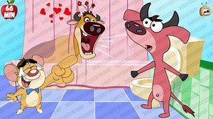 2025.09.23 【Chotoonz TV - Funny Cartoons】Don的浴室里有奶牛！： Dog vs Rats ｜ Doggy Don ｜