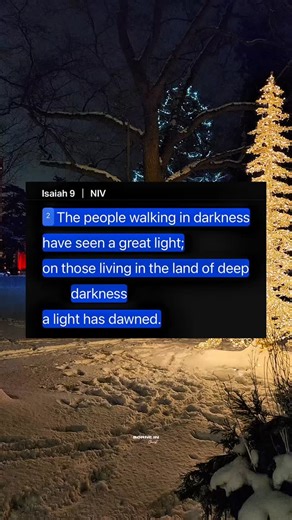 Borne In Christ on Instagram: "Isaiah 9:2 ❤️🎄"