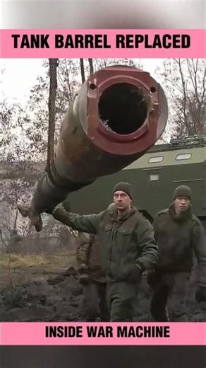 Replacing a Tank Barrel in the Middle of War