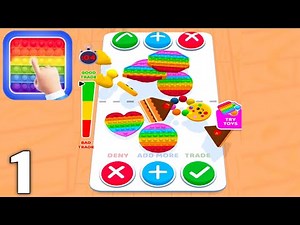 Fidget Toys Trading : fidget trade relaxing games - Gameplay Walkthrough Part 1 (Android & iOS)
