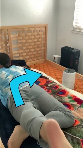 How to lower back crack at home #backcracks #backcracking #backadjustment