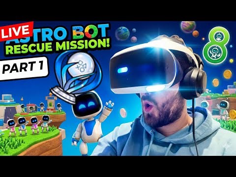 ASTRO BOT RESCUE MISSION VR! 🏆 Platinum Trophy Hunt (Part 1)