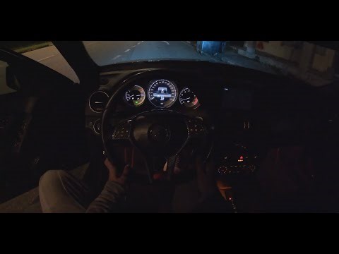 2013 Mercedes-Benz C350 4Matic night drive 4K