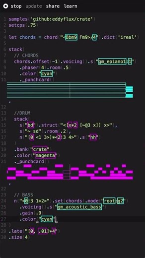 I Code This Lo-Fi Beat Live 🎧 | Coding Music with Strudel
