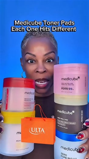 Tonia Ranco on Instagram: "Toner pads aren’t just for acne or teens — they’re for skin maintenance. As skin matures, turnover slows and hydration matters more. That’s why I love Medicube toner pads — each one is targeted, gentle, and purposeful. Some exfoliate, some calm, some refine pores or brighten tone — and the key is rotation, not overuse. You don’t need every pad every day. You need the right one for the day your skin is having. Over 50. Intentional skincare. Still glowing. 💫 @med