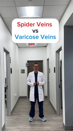 5.9K views · 243 reactions | Varicose Veins vs. Spider Veins 喝 with...