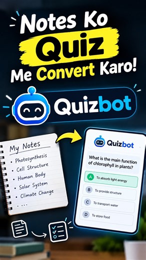Turn Your Notes Into a Quiz with AI 🤖📚 #Ai #tech #shorts #short #technology
