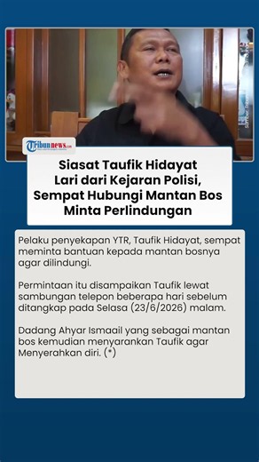 Taufik Hidayat's Strategy to Evade Police, Had Contacted Former Boss Seeking Protection