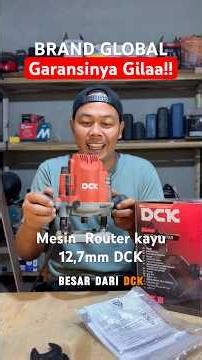Global brands are really great!! Dck 12.7mm wood router machine