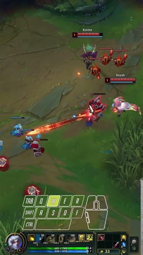 WASD lets me lock cursor on target — 3/3 Ezreal Q's 🎯 #leagueoflegends #shorts