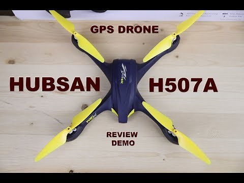 HUBSAN GPS DRONE H507A X4 STAR PRO - Review & Demo