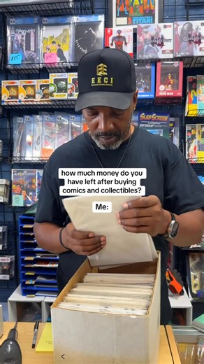 The Comic Den on Instagram: "Collectors…we all need to talk 😂💸 #comics #collectibles #shopping"