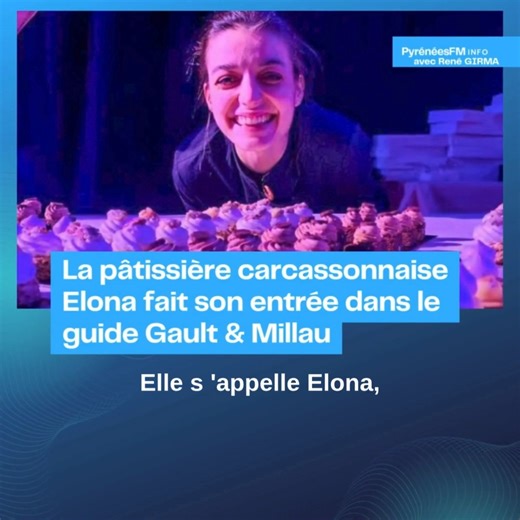 6.3K views · 57 reactions |   Il est 9h - Retrouvez vos 30 secondes de l'Info  avec René GIRMA qui vous parle aujourd'hui d'une patissière Carcassonnaise qui vient de faire son entrée dans le guide Gault & Millau. | Pyrénées FM | Facebook