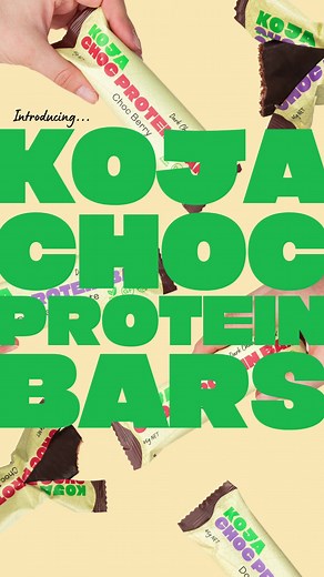 Guess what! Our Choc Protein Bars have landed in Woolworths! Our KOJA Choc Protein bars are made from high-quality plant-based protein and wholefood ingredients to ensure they’re the perfect balance of indulgence and health. Unlike most Protein bars you’ve tried before, we use real ingredients, no artificial sweeteners or scary ingredients you can’t pronounce. 💚We can’t wait for you to try them! Let us know when you have! Pick them up EXCLUSIVELY at your local Woolworths in the health aisle😋 #