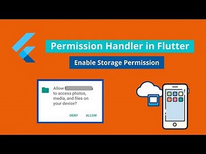 Storage Permission in Flutter | Media Access | Permission Handler | CodeFixed