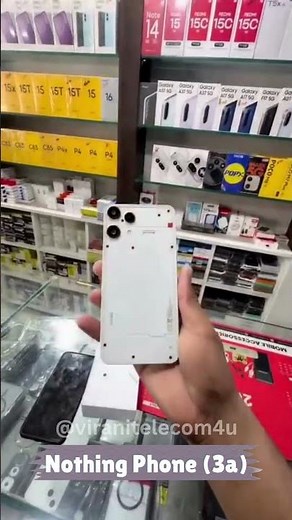 Nothing Phone (3a) Lite 5G Unboxing 🔥 | First Look & Design | Virani Telecom #nothingphone3a