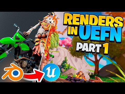 HOW TO Make 3D Renders and Thumbnails in UEFN Creative 2.0 - PART 1