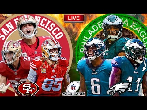 🏈 49ers VS Eagles, ULTIMATE Live Stream Reactions | Wild Card Round