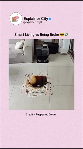 Explainer City™ on Instagram: "At first glance, it looks like the Eufy Robot Vacuum E25 is making a mess worse not better. When you watch it move, spreading debris across the floor in a rectangular pattern, you might think it’s failing its job. But what’s actually happening is a fascinating glimpse into how smart machines operate. The E25 is mapping its environment, tracing precise paths to understand its boundaries before cleaning. Once the area is mapped, it shifts gears, suctioning up the mes