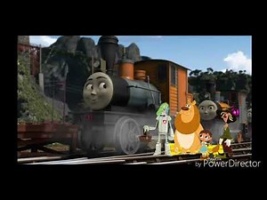 Dorothy Gale & Friends meeting Bash, Dash & Ferdinand the Logging Locos