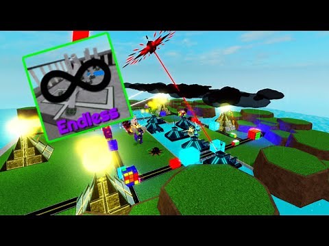 Endless Mode SOLO! | Cube Defense Roblox