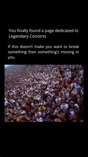 Legendary Concerts on Instagram: "Limp Bizkit’s performance of “Break Stuff” at Woodstock ’99 is one of the most infamous moments in live music history—chaotic, explosive, and unforgettable. Fred Durst stood over a sea of hundreds of thousands, pushing the crowd into pure release as the energy boiled into something nobody could fully control. By the time the band hit the peak of the song, fans were ripping plywood off the sound towers, surfing on broken boards, and turning the field into a riot 