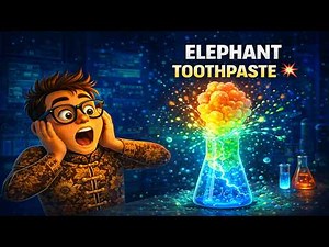 The Elephant’s Toothpaste Reaction: Why It Explodes So Big! 🧪🐘💥