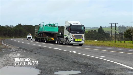 宽载、Jake 刹车和强劲动力——新西兰卡车运输 2025