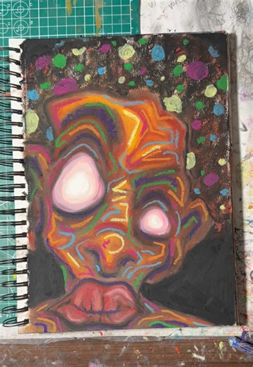 Timelapse Art: Drawing Technique Demonstration