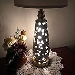 29" Ceramic Table Lamps Set of 2 with Night Light - Lamps for Nightstand,Bedside Lamps with USB Ports,Nightstand Lamps,Modern Table Lamps with White Linen Shade for Living Room,Bedroom(Bulb Included)