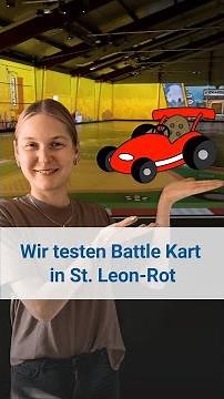 Wir testen Battle-Kart in St. Leon-Rot