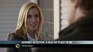 Great food, exciting locations and a mystery. The all new Hallmark Movies & Mysteries Original "Gourmet Detective: A Healthy Place to Die" premieres Sunday, August 2 9/8c. | Hallmark Mystery