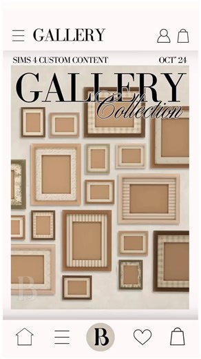 GALLERY - Colección de mini marcos TS4