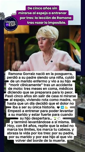 Ramona, 84 años: la madre que volvió a vivir tras “perder” a su hijo